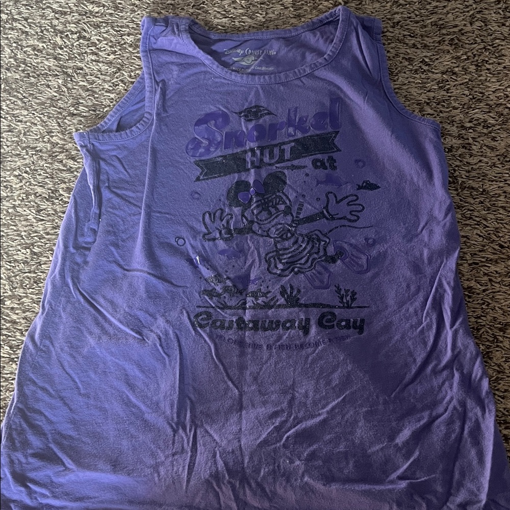 Disney Purple Tank Top for Kids